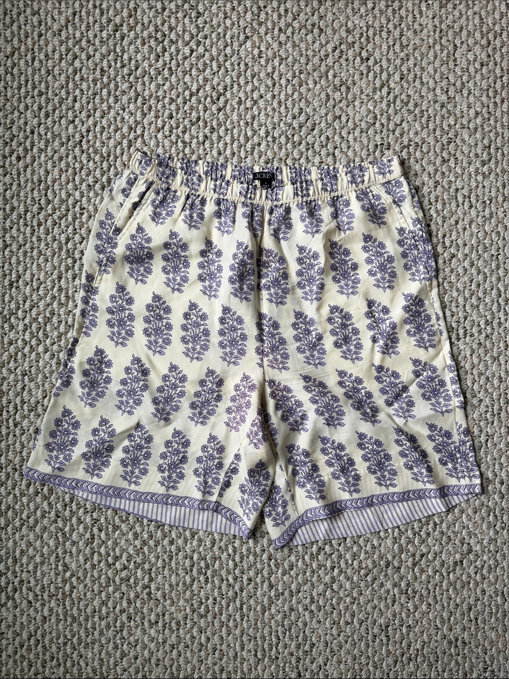 J. Crew Block Print Soleil Shorts